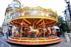 Carousel in the drapery, northampton